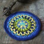 Agni-Mandala in blau