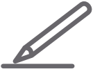 grafische Darstellung eines Bleistifts
