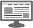 grafische Darstellung einer Webseite